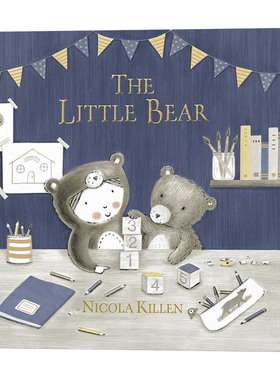 英文原版绘本 My Little Animal Friend：The Little Bear  小熊  Nicola Killen 精装绘本 英文版 进口英语原版书籍