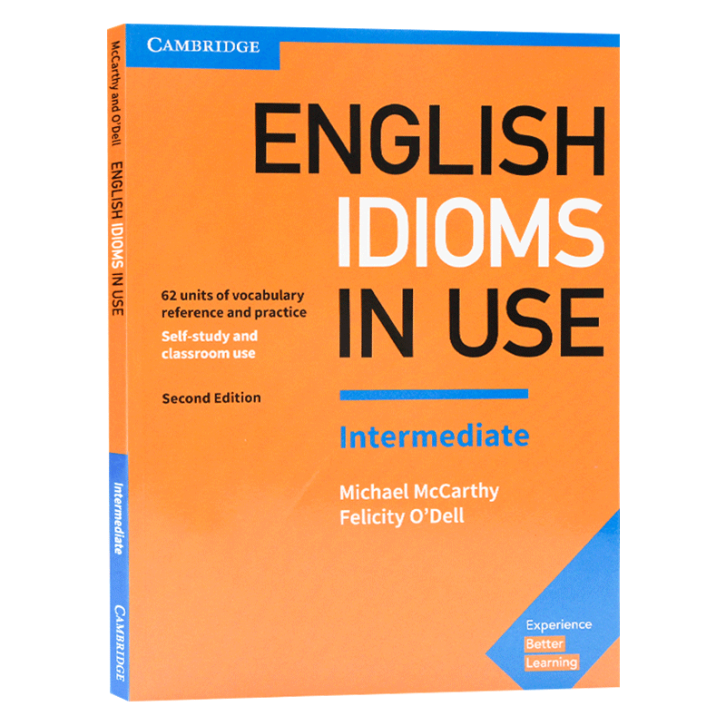 剑桥中级英语惯用语 English Idioms in Use Intermediate 英文原版英语词汇学习自学工具书 进口原版书籍 配答案