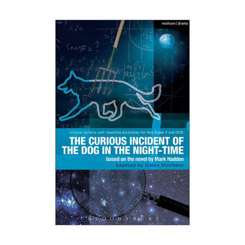 英文原版 The Curious Incident of the Dog in the Night-Time 深夜小狗神秘事件 学生戏剧剧本 适用KS3及GCSE阶段 英文版