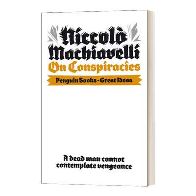 On Conspiracies 马基雅维里阴谋论 Penguin Great Ideas 英文原版政治读物 进口英语书籍