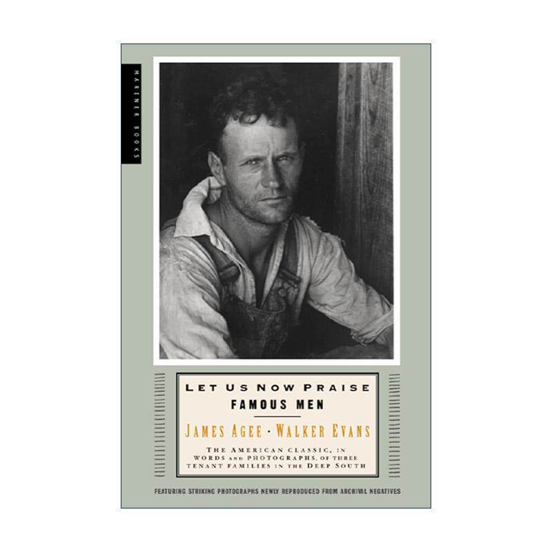 英文原版 Let Us Now Praise Famous Men 现在 让我们赞美伟大的人 英文版 进口英语原版书籍