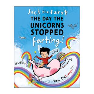 英文原版 Jack The Fairy The Day The Unicorns Stopped Farting 精灵杰克 独角兽不再放屁的那天 牛津儿童幽默搞笑章节桥梁书