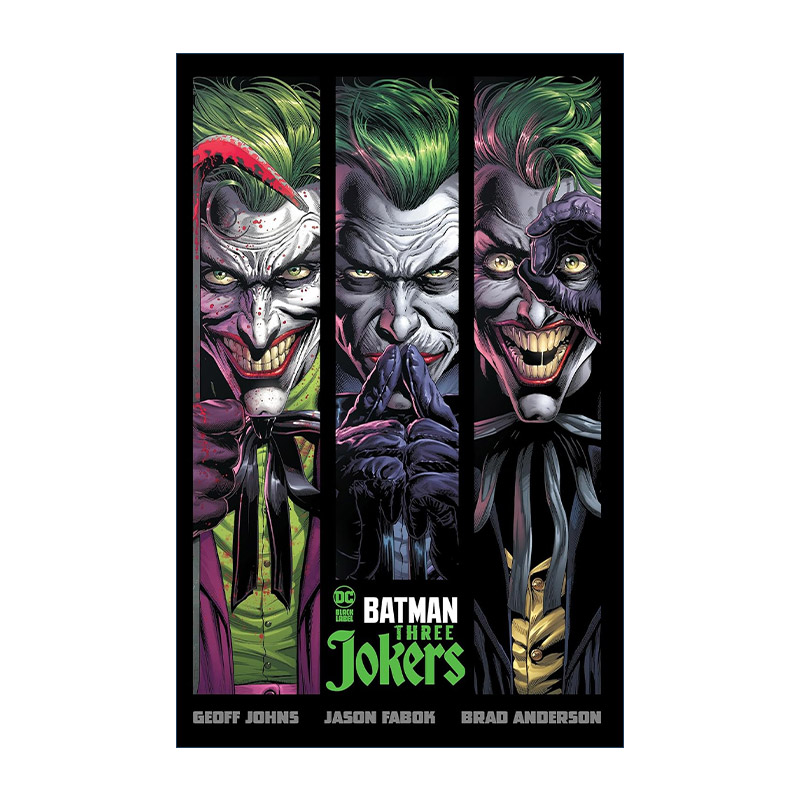 Batman: Three Jokers 蝙蝠侠 三个小丑 DC漫画 Geoff Johns