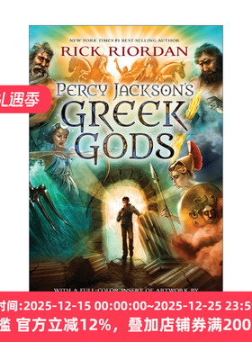 波西杰克逊的希腊神话1 希腊诸神 Percy Jackson's Greek Myths 1 Percy Jackson's Greek Gods 英文原版奇幻小说 Rick Riordan