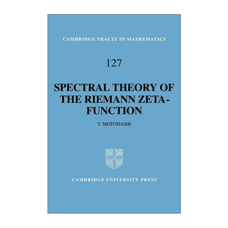 英文原版 Spectral Theory of the Riemann Zeta-Function 黎曼zeta函数谱论 剑桥数学丛书系列 英文版 进口英语原版书籍