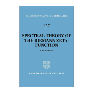 Function Spectral Riemann 英文原版 黎曼zeta函数谱论 进口英语原版 英文版 Theory 书籍 the 剑桥数学丛书系列 Zeta