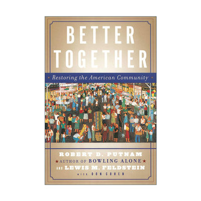 英文原版 Better Together 独自打保龄续集 美国科学院院士帕特南 英文版 进口英语原版书籍