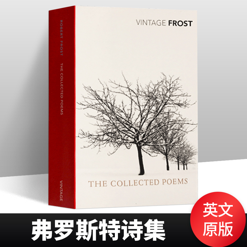 弗罗斯特诗集 The Collected Poems 美国文学中的桂冠诗人 英文原版文学诗歌书籍 罗伯特弗罗斯特