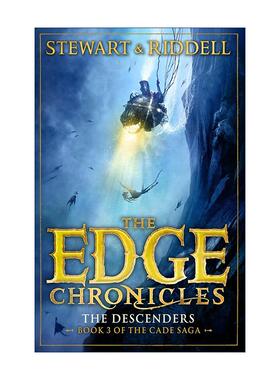 英文原版 The Edge Chronicles 13 The Descenders 昆特边境大冒险13 儿童冒险小说 英文版 进口英语原版书籍