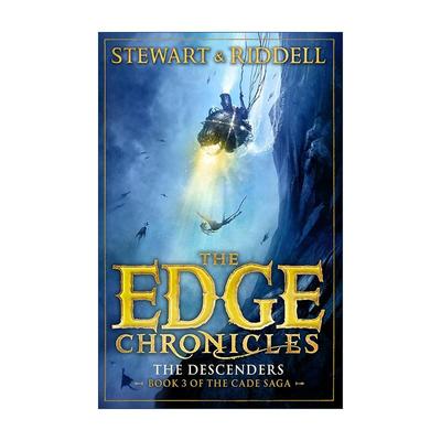 英文原版 The Edge Chronicles 13 The Descenders 昆特边境大冒险13 儿童冒险小说 英文版 进口英语原版书籍