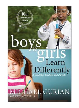 英文原版 Boys and Girls Learn Differently 男孩女孩学习大不同 给教师和家长的教导指南 修订10周年版 英文版 进口英语原版书籍