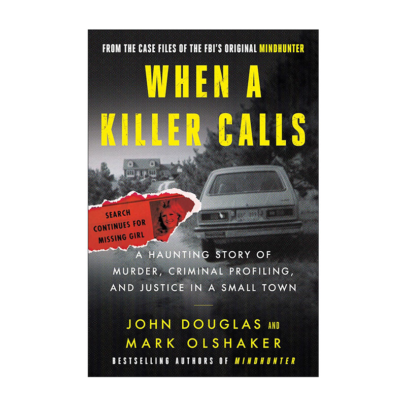 英文原版 When a Killer Calls 杀手来电 约翰·道格拉斯 FBI思维猎人案列 英文版 进口英语原版书籍