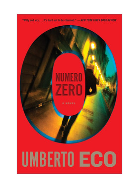 英文原版 Numero Zero 试刊号 安伯托·艾柯 英文版 进口英语原版书籍