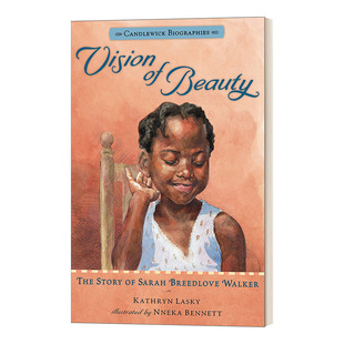 Beauty 英文原版 進口英語原版 英文版 Biographies Vision 故事 愿景 Candlewick 美麗 護發(fā)素發(fā)明者沃克夫人 兒童傳記 書籍