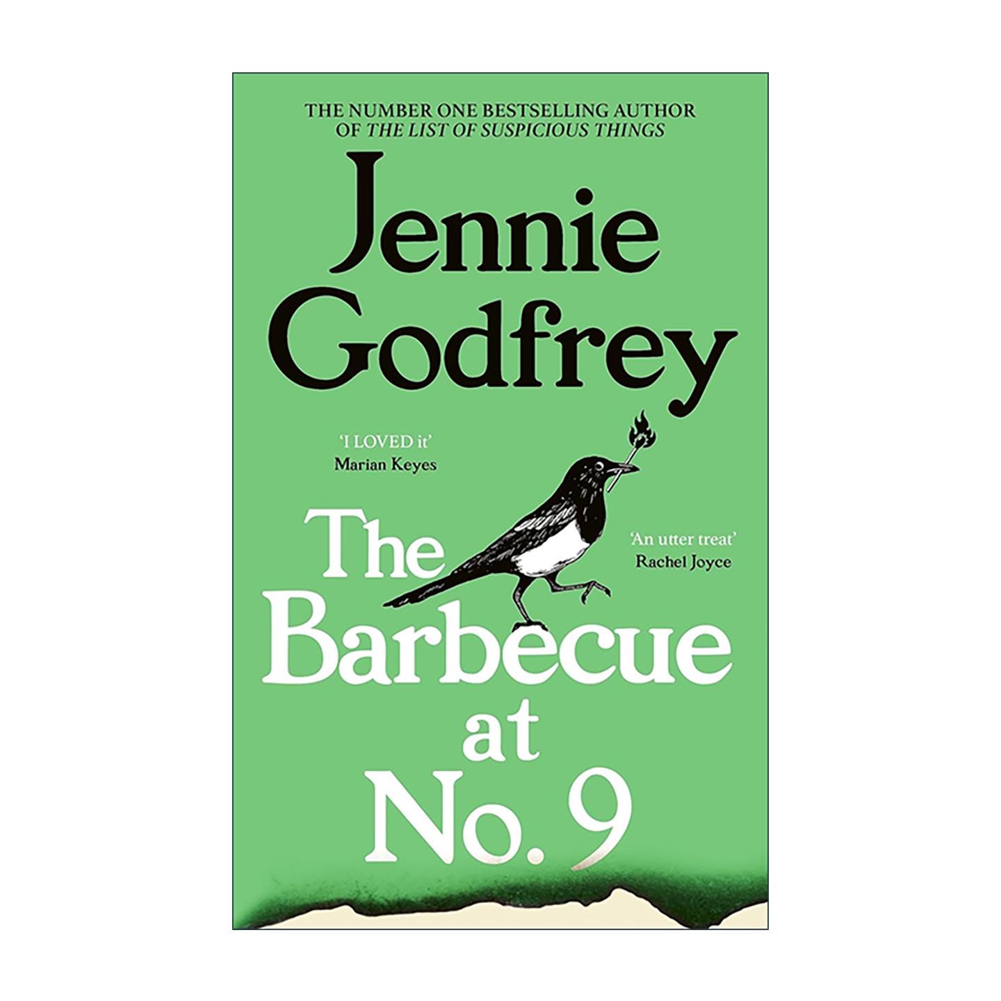英文原版 The Barbecue at No.9 九号宅烧烤派对 社区群像温情悬疑小说 Jennie Godfrey 80年代怀旧 大开本 进口英语原版书籍