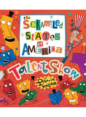 英文原版 The Scrambled States of America Talent Show 美利坚众和国的古怪故事之才艺秀 英文版 进口英语原版书籍
