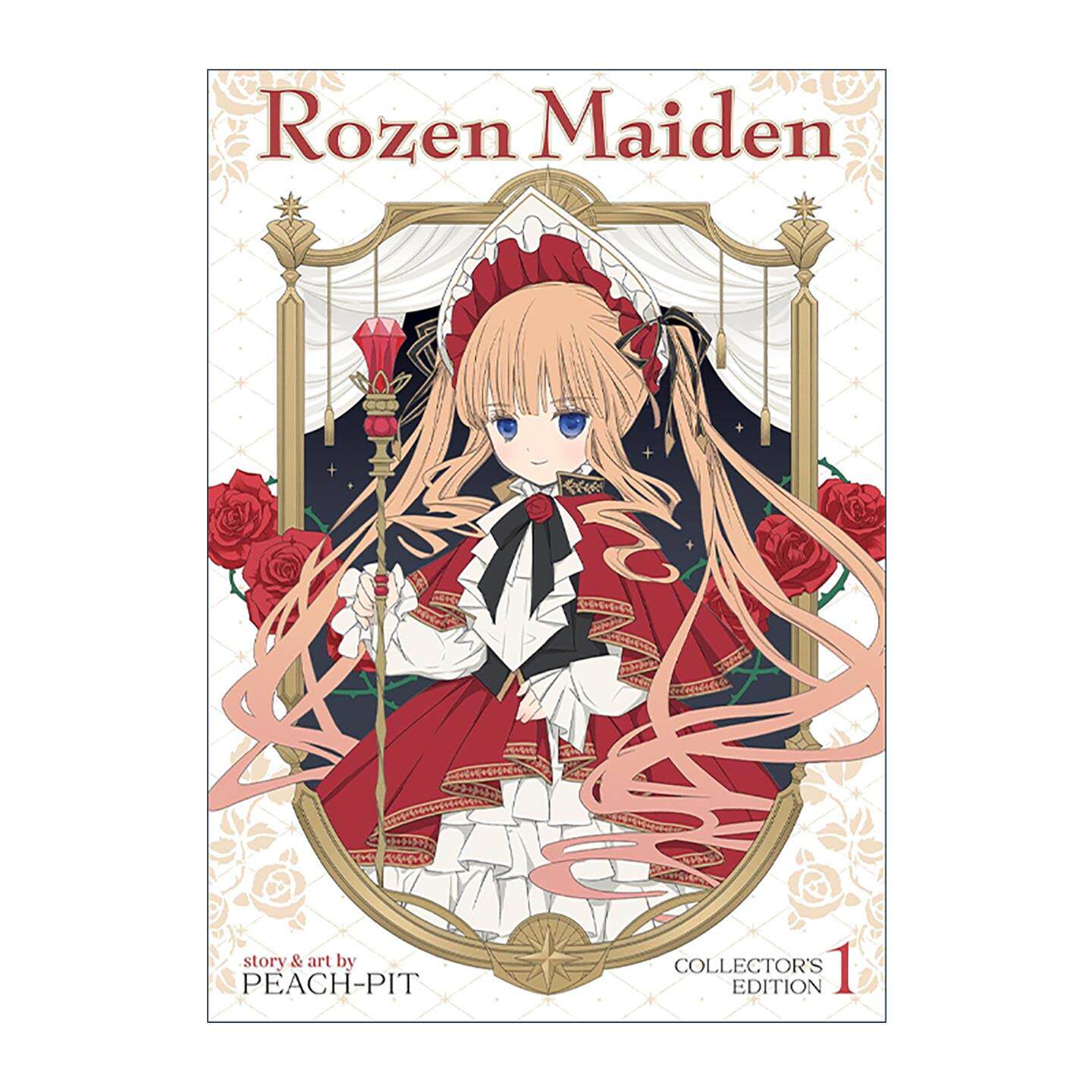 英文原版 Rozen Maiden Vol.1 蔷薇少女 典藏版 卷一 同名经典动漫漫画 Peach-Pit 英文版 进口英语原版书籍