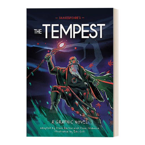 英文原版 Classics in Graphics Shakespeare's The Tempest 莎士比亚漫画版 暴风雨 精装 英文版 进口英语原版书籍 - 封面