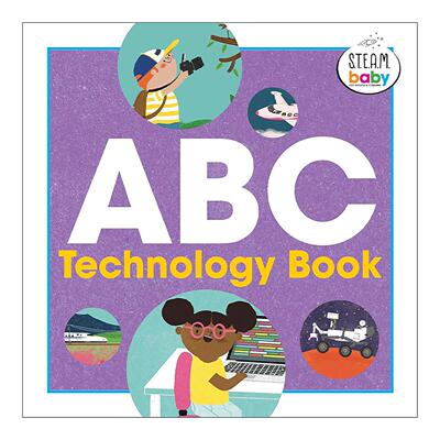 英文原版 ABC Technology Book STEAM Baby for Infants and Toddlers 技术 幼儿儿童启蒙认知绘本 英文版 进口英语原版书籍