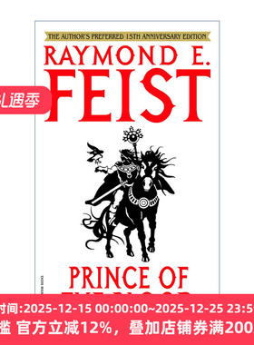 英文原版 Prince of the Blood Riftwar Cycle Krondor's Sons 01 克朗多之子系列1 血之王子 奇幻小说 Raymond E. Feist 英文版