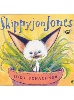 英文原版 Skippyjon Jones 小剑侠跳跳周 3-6岁儿童英语启蒙认知辅导阅读图画书 Judy Schachner 英文版 进口英语原版书籍