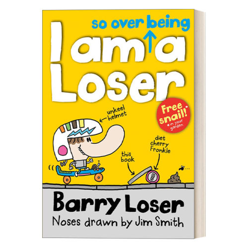 英文原版 Barry Loser I Am So Over Being a Loser 我已经厌倦了做一个倒霉蛋 倒霉蛋巴里幽默漫画小说 英文版 进口英语原版书籍