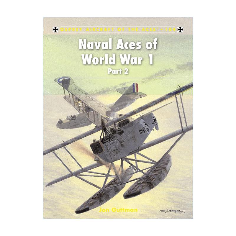 英文原版 Naval Aces of World War 1 part 2 一战海军战斗机 下 飞行员系列 英文版 进口英语原版书籍