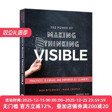 英文原版 The Power of Making Thinking Visible 让思维可视化的力量 哈佛大学研究员Ron Ritchhart 英文版 进口英语原版书籍