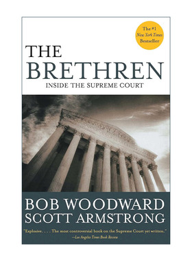 英文原版 The Brethren 法院的兄弟们 美国联邦法院要案审理纪实 鲍勃·伍德沃德 英文版 进口英语原版书籍