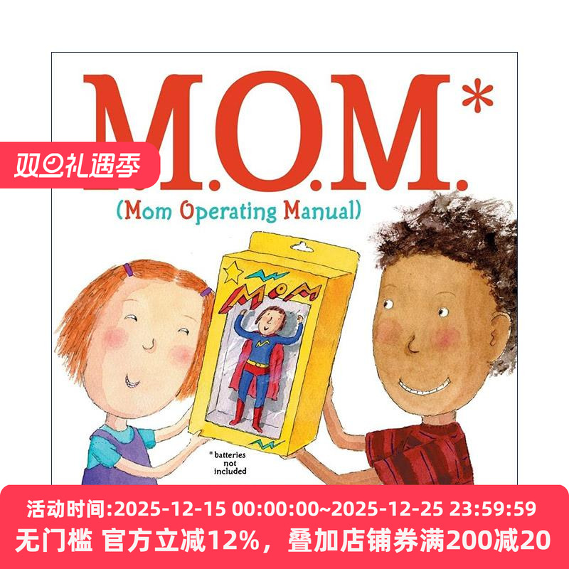 英文原版 Mom Operating Manual 我这样爱妈妈 精装图画书 朵琳·克罗宁 英文版 进口英语原版书籍