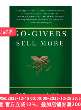 Go-Givers Sell More 给予者卖得更多 销售技巧指南 精装 Bob Burg