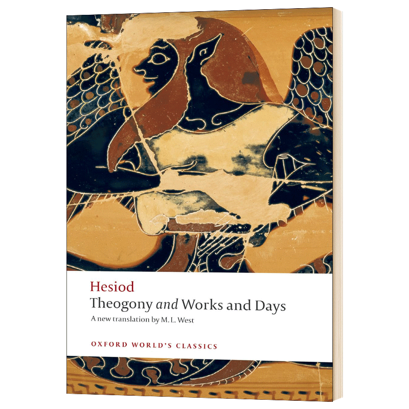 神谱和工作与时日 Theogony and Works and Days 牛津世界经典系列 Hesiod 赫西俄德 英文原版文学诗歌 进口英语书籍