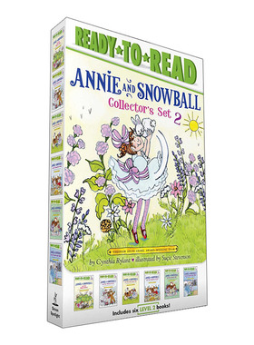 英文原版 Annie and Snowball Collector's Set 2 安妮和雪球系列6本盒装2 Ready to Read Level 2 英文版 进口英语原版书籍