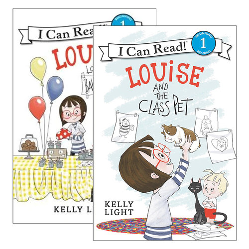 Louise 路易斯系列2册  I Can Read level 1分级阅读