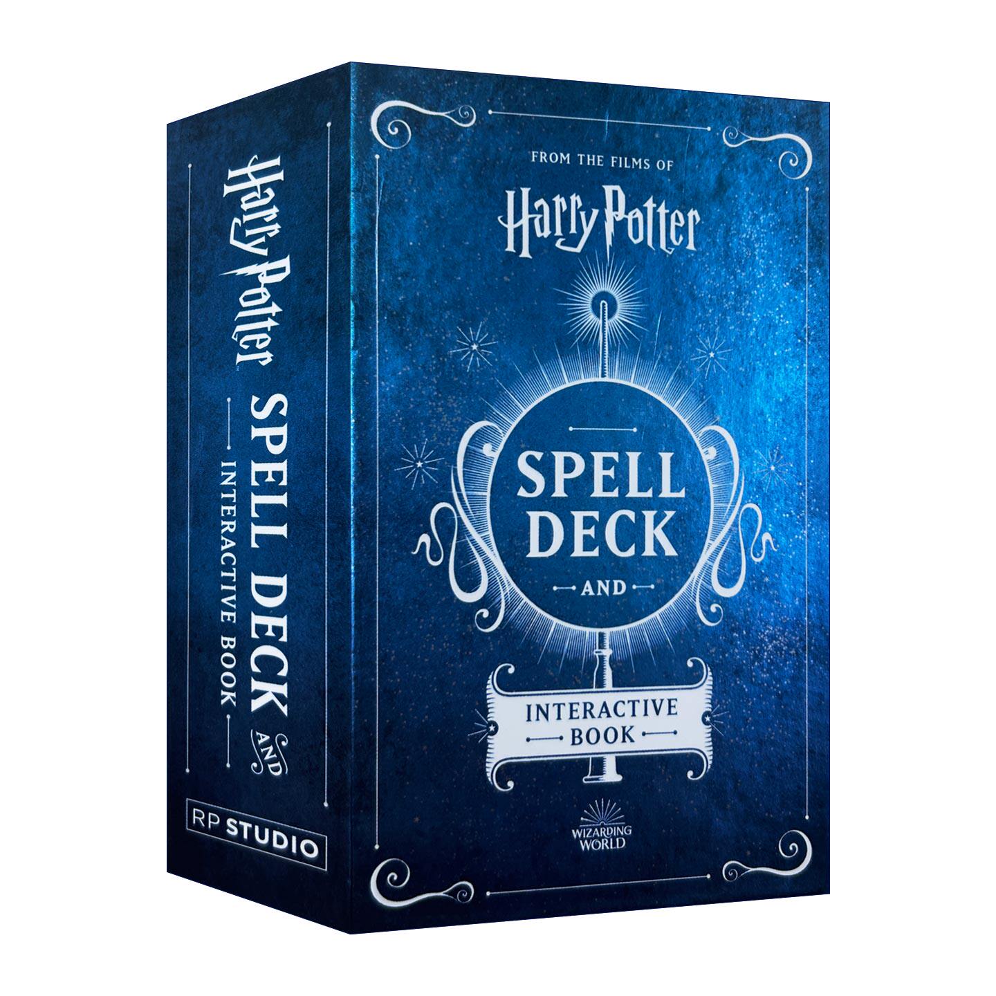 哈利波特 咒语和互动书 Harry Potter Spell Deck and Interactive Book of Magic 英文原版儿童读物 进口英语书籍