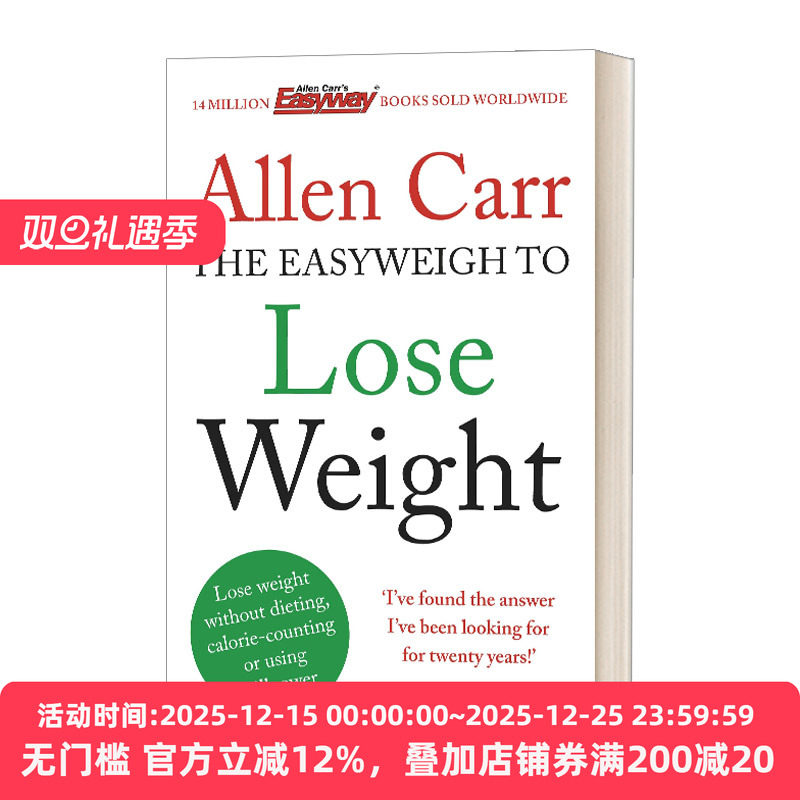 Allen Carr's Easyweigh to Lose Weight 这本书能让你减肥