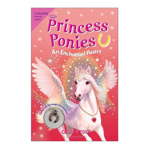 英文原版 Princess Ponies 12 An Enchanted Heart 公主小马12 儿童奇幻魔法章节书 Chloe Ryder 英文版 进口英语原版书籍