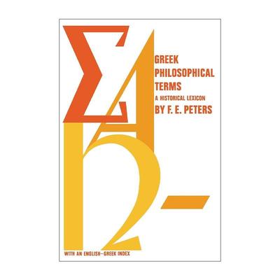 英文原版 Greek Philosophical Terms希腊哲学词典 哲学专业阅读书单 英文版 进口英语原版书籍