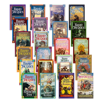 Redwall 红城王国系列1-22册 英文原版青少年魔幻冒险小说 纽约时报畅销 Brian Jacques 进口英语书籍