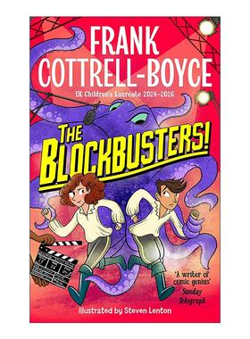 英文原版 The Blockbusters 好莱坞大片 儿童幽默动作冒险小说 儿童桂冠 百万小富翁作者弗兰克Frank Cottrell-Boyce 英文版