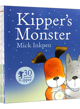 Kipper 10 Copy Ziplock 小狗奇普 10册套装 廖彩杏书单 快乐成长故事 格林纳威大奖作家 Mick Inkpe 英文原版儿童绘本 书籍