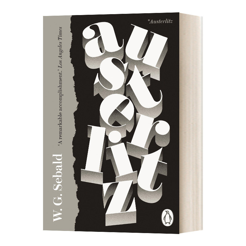 austerlitz 奥斯特利茨 8分豆瓣 英文原版人物传记小说 进口英语书籍