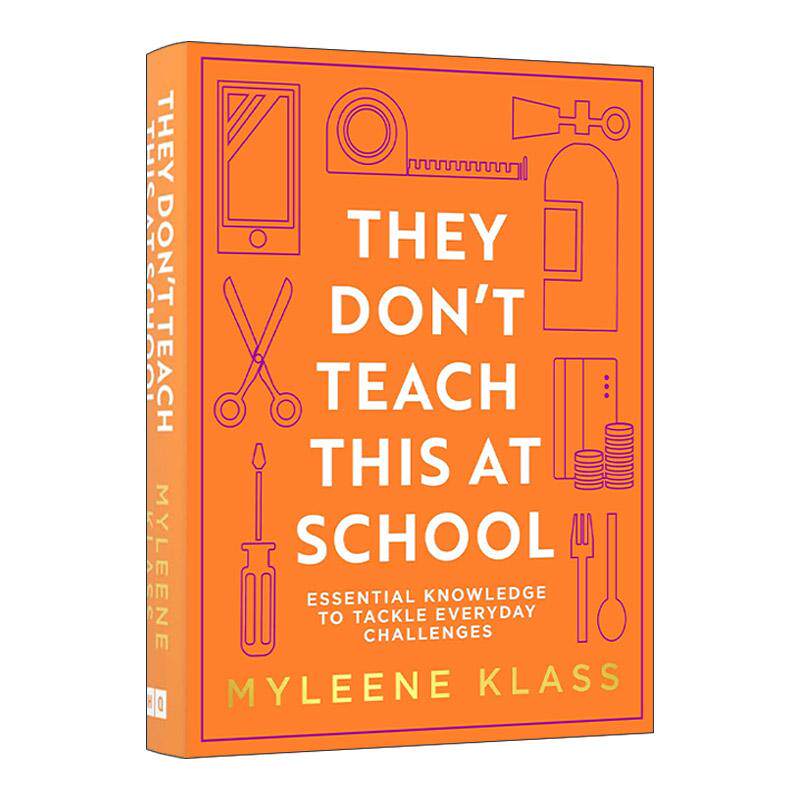 英文原版 They Don’t Teach This at School 学校不会教你这个 生活关键常识小妙招 精装 英文版 进口英语原版书籍