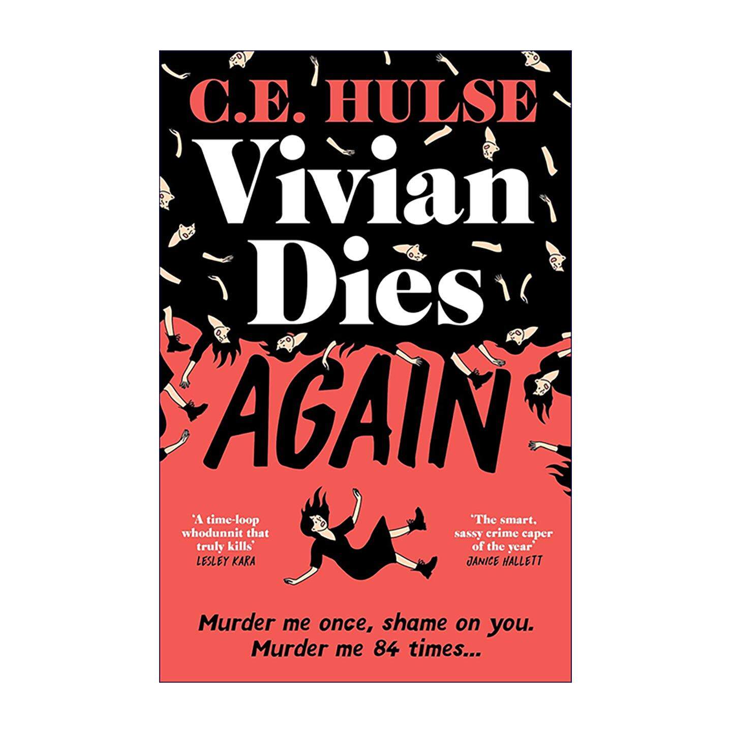 英文原版 Vivian Dies Again 薇薇安的死亡循环 家庭悬疑小说 幽默犯罪 C.E. Hulse 大开本 英文版 进口英语原版书籍