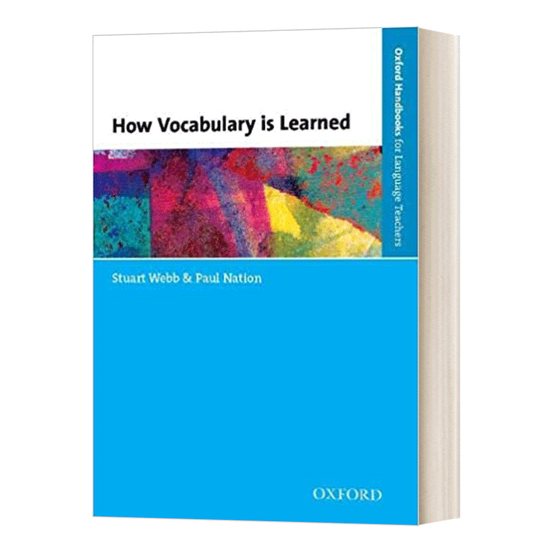 词汇是如何学习的 OHLT Oxford Handbooks for Language Teachers How Vocabulary Is Learned 英文原版考试复习用书 进口英语书籍