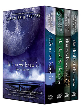 殞月之城系列4册盒装 The Life As We Knew It Collection 英文原版青少年文学小说 纽约时报畅销书 进口儿童英语课外阅读书籍
