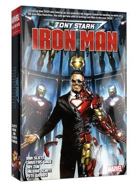 漫威漫画 托尼·史塔克 钢铁侠合集 精装 Tony Stark Iron Man by Dan Slott Omnibus Dan Slott 英文原版漫画 进口英语书籍