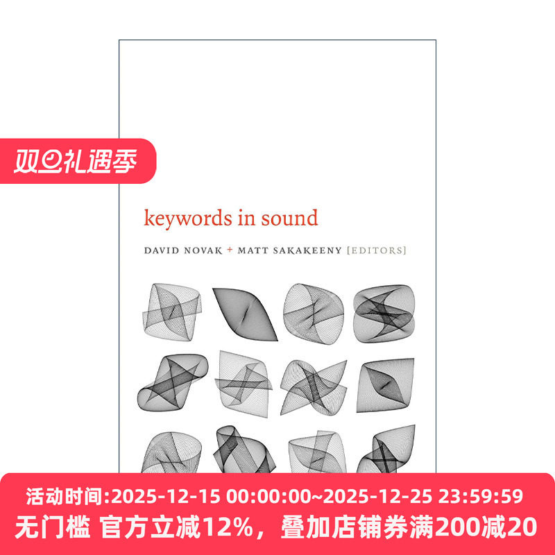 英文原版 Keywords in Sound 声音关键词 大卫·诺瓦克 英文版 进口英语原版书籍