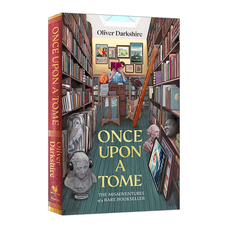 英文原版 Once Upon a Tome 从前有一部巨著 一个稀有书商的不幸 精装 英文版 进口英语原版书籍