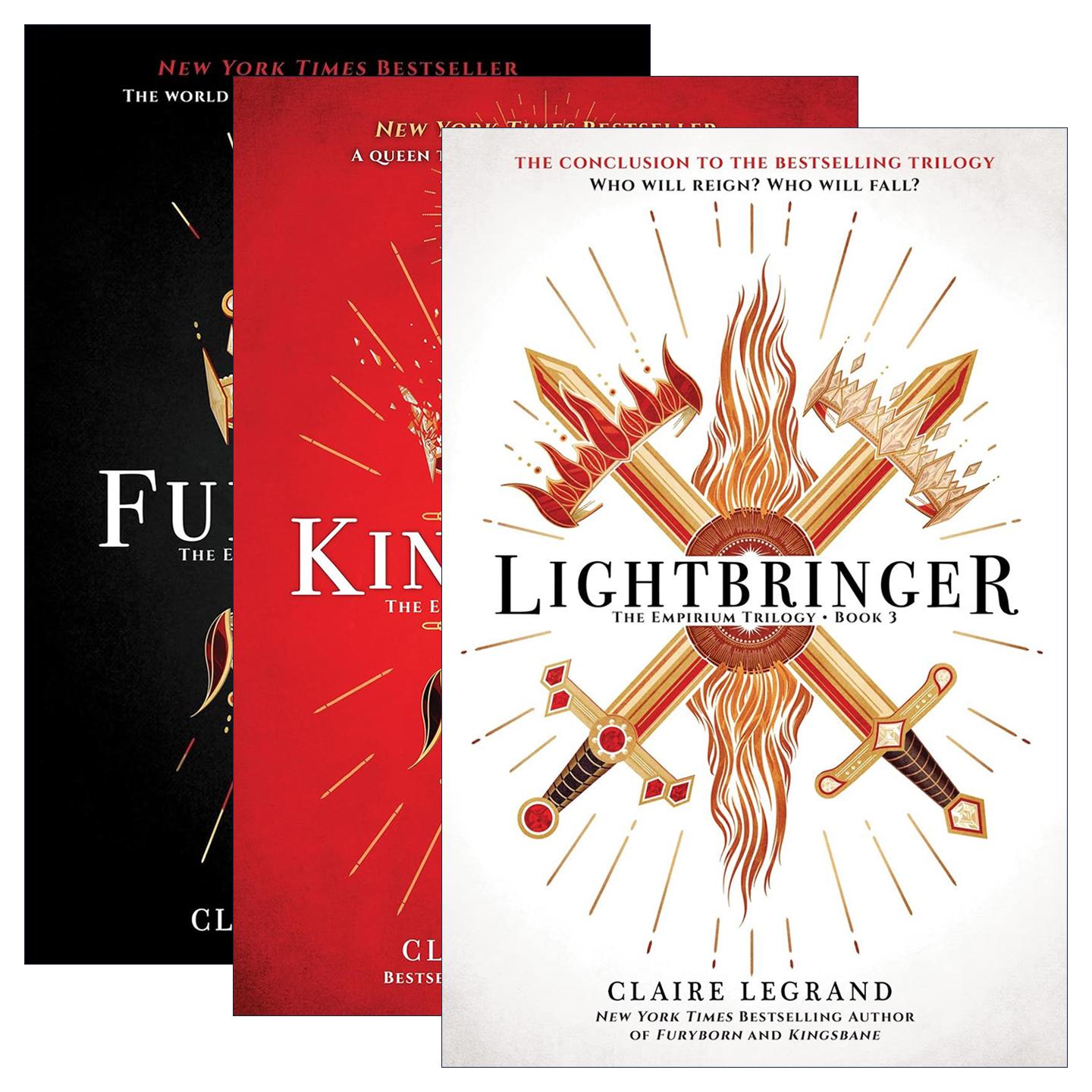 英文原版 The Empirium Trilogy 帝国三部曲系列3册 奇幻小说 纽约时报畅销书作者Claire Legrand 英文版 进口英语原版书籍